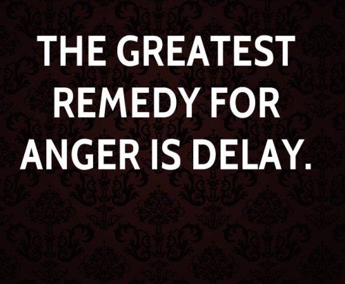 RemedY Of Anger