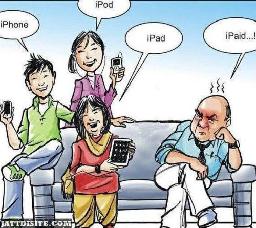 iPhone  iPod  iPad  And iPaid