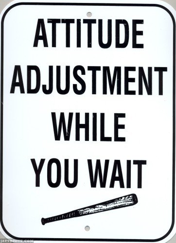 Attitude-adjustment