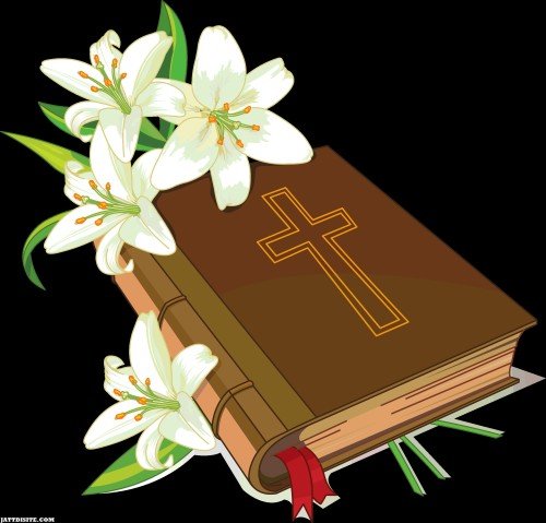 Bible-With-Flower-