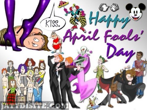 Celebrat-Fools-Day-With-Cartoon-