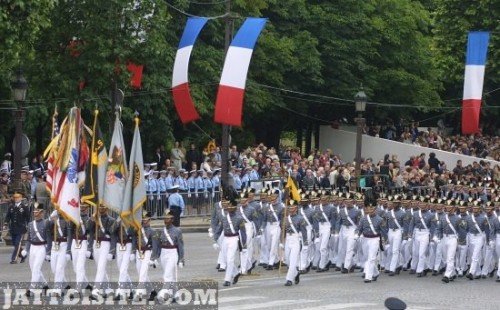 Celebration-Parade-For-Bastille-Day