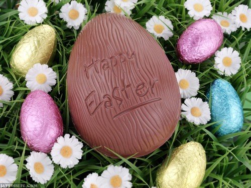Chocolate-Eggs-On-Easter-