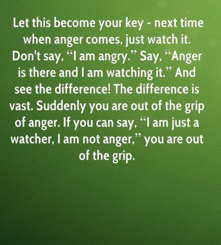 When Anger Comes