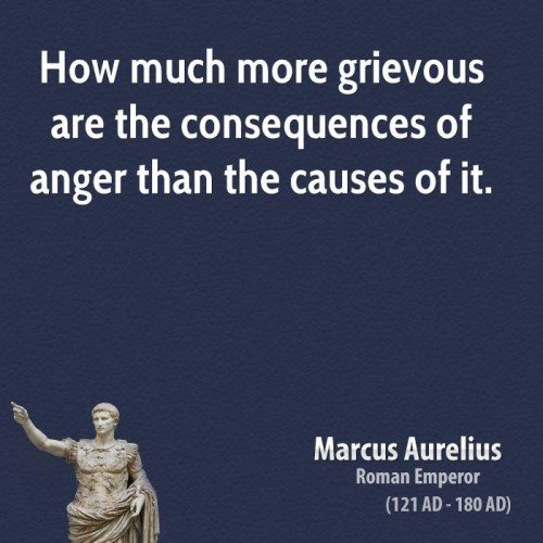 cONSEQUENCE oF aNGER