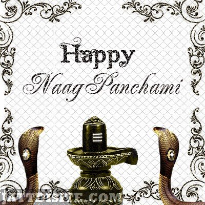 Naag Panchami Graphic With Snake