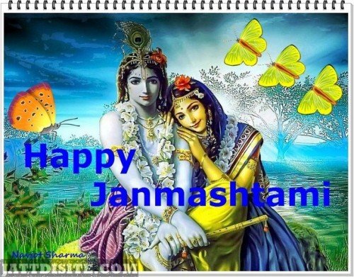 Radha-krishna-blessings-on-happy-janmashtami