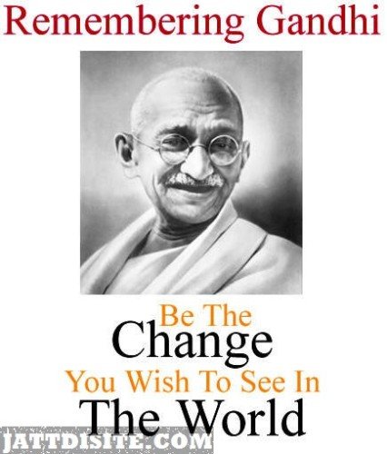 Remembering Gandhi