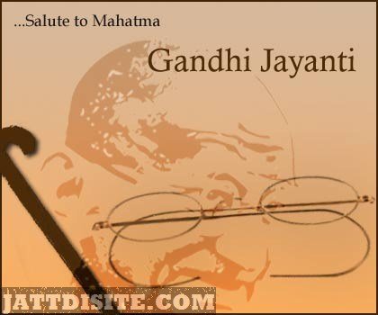 Salute To Gandhi Ji On Gandhi Jayanti