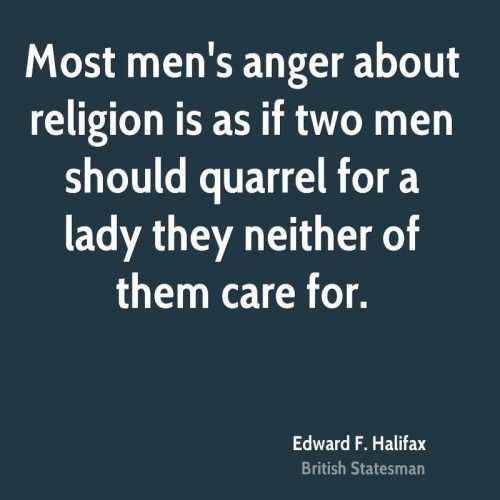 Anger About Religion