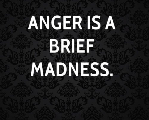 Anger Is Brief