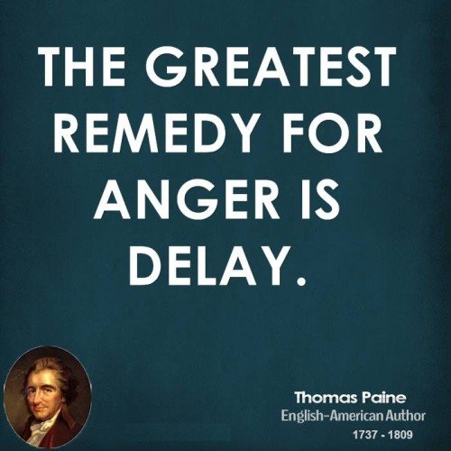 Anger Is Delay