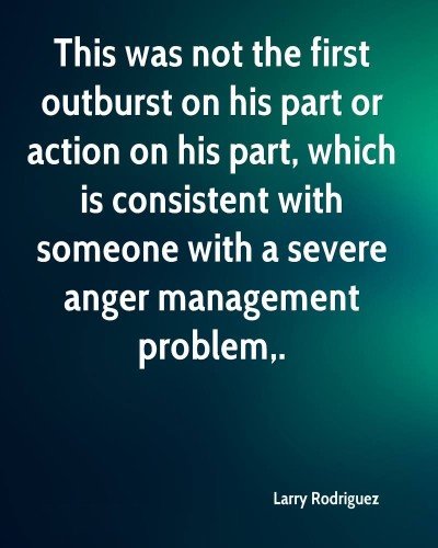 Anger Managment Problem