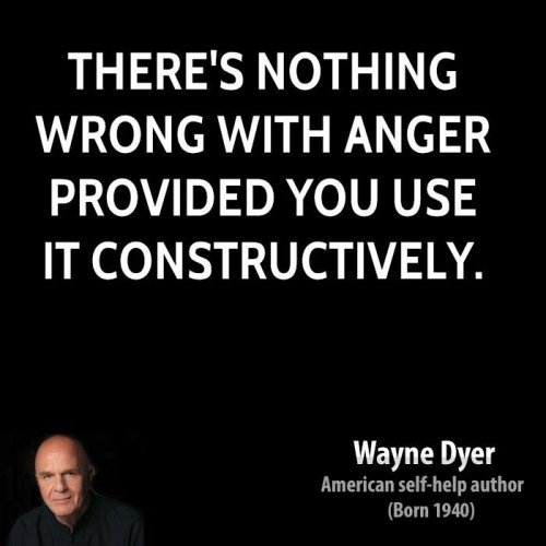 Anger Provides