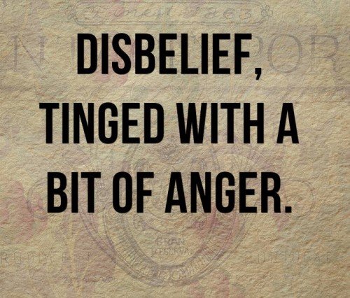 Bit Of Anger