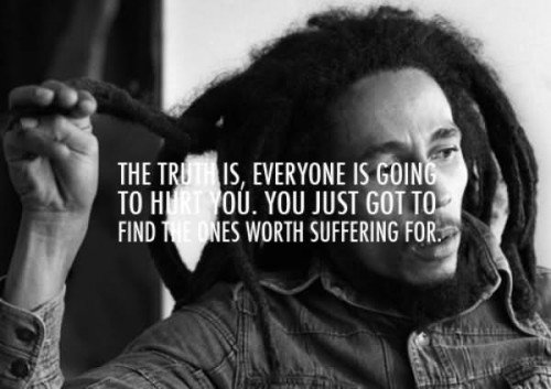 Bob Marley Hurt Quotes Wallapper