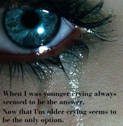 Crying always