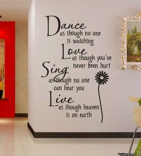 Dance Love Sing Live Quote