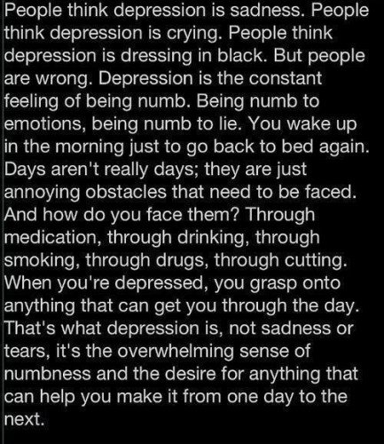 Depression Is Like Quotes