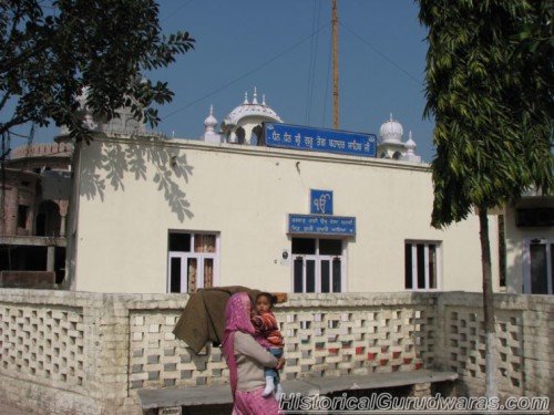 Gurudwara Shri Patshahi Nauvin Sahib, Qila Bahadurgarh1