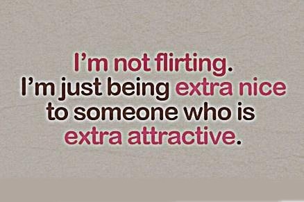 I Am Not Flirting