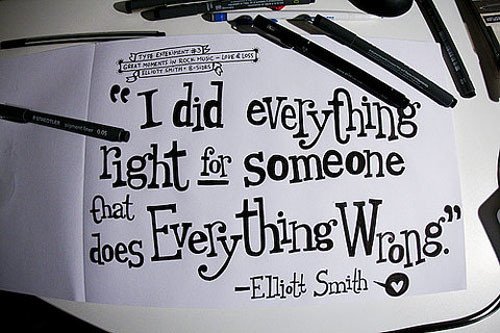 I Did Everything Sad Love Quote