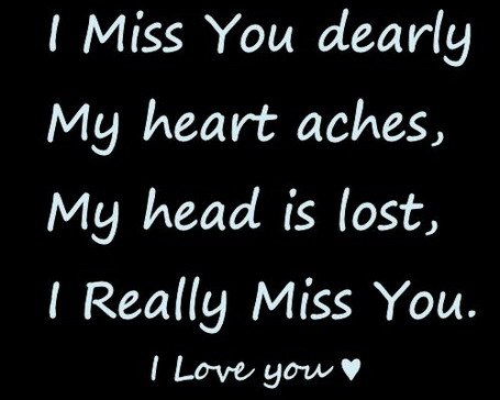 I Miss You Miss You Quote