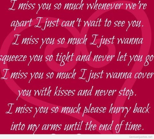 I Miss you so Much Miss You Quote2