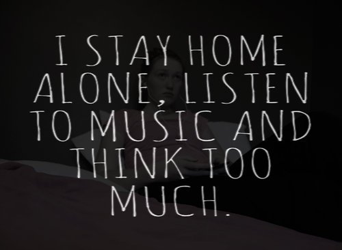 I think so перевод. I stay Home Alone .listen to Music and think too much . Перевод.