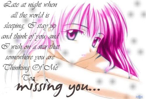 I Wish on Miss You Quote