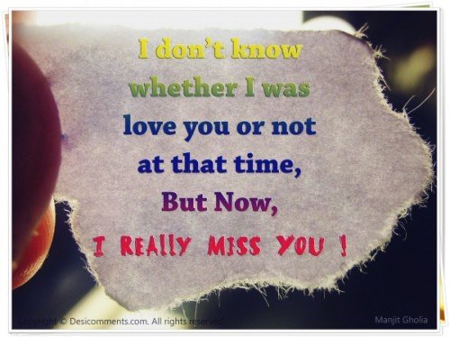 IReally Miss You Miss you Quote