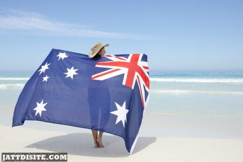 Australian Flag Cover