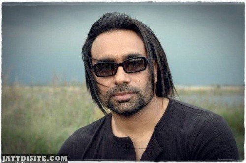 Babbu Maan Poses With His Glasses