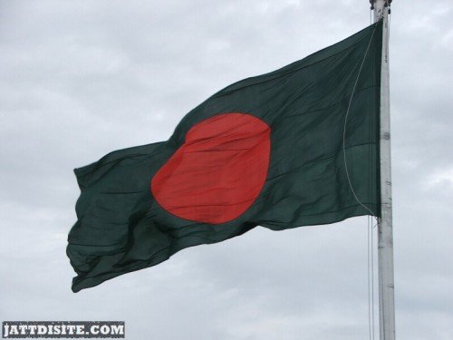 Bangladesh Independence Day Waving Flag Graphic