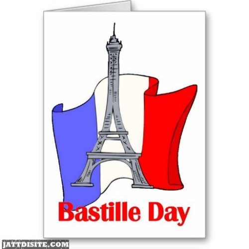 Bastille Day Greeting Card