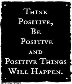 Be Positive