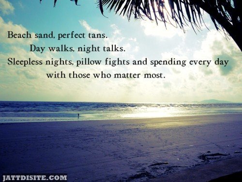 Beach Sand Perfect Quotes Summer