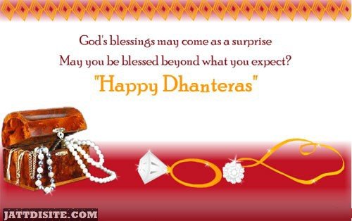 Beyond What You Expect Happy Dhanteras