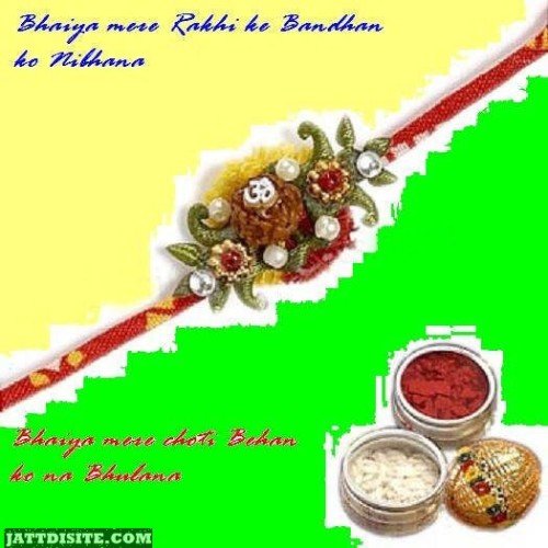 Bhaiya Mere Rakhis Ke Bandhan Ko Nibhana Happy Raksha Bandhan