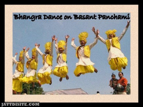 Bhangra Dance On Basant Panchami