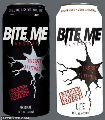 Bite Me Energy Drinks