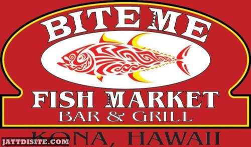 Bite Me Fish Market Banner
