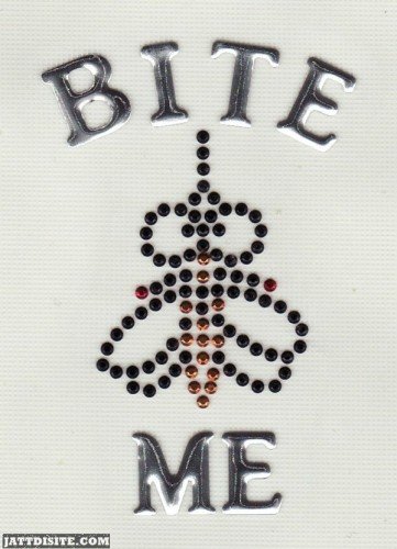 Bite Me Handcraft Graphic