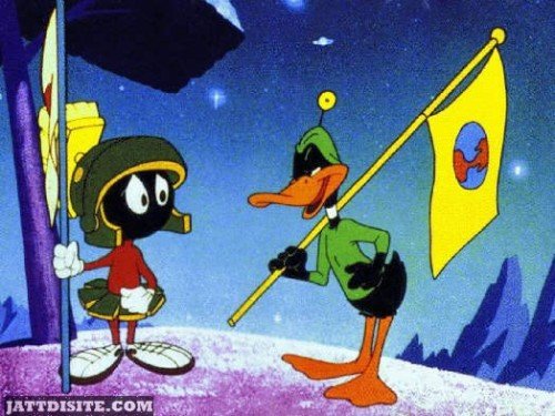 Cartoons With Flags Image