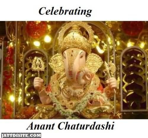 Celebrating Anant Chaturdashi