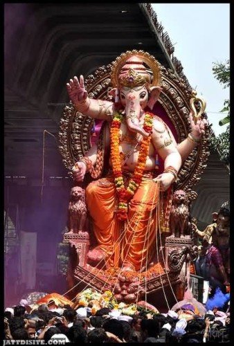Celebrating Anant Chaturdashi Graphic For Myspace