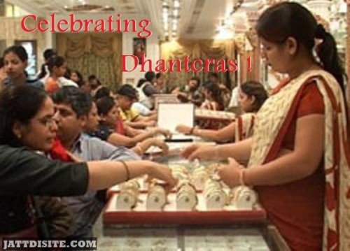 Celebrating Dhanteras