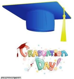 Colorful graduation day