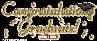 Congratulations Graduation Golden Graphic