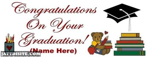 Congratulations On Your Graduation Graphic